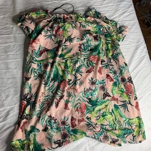Tropical Flower Dress